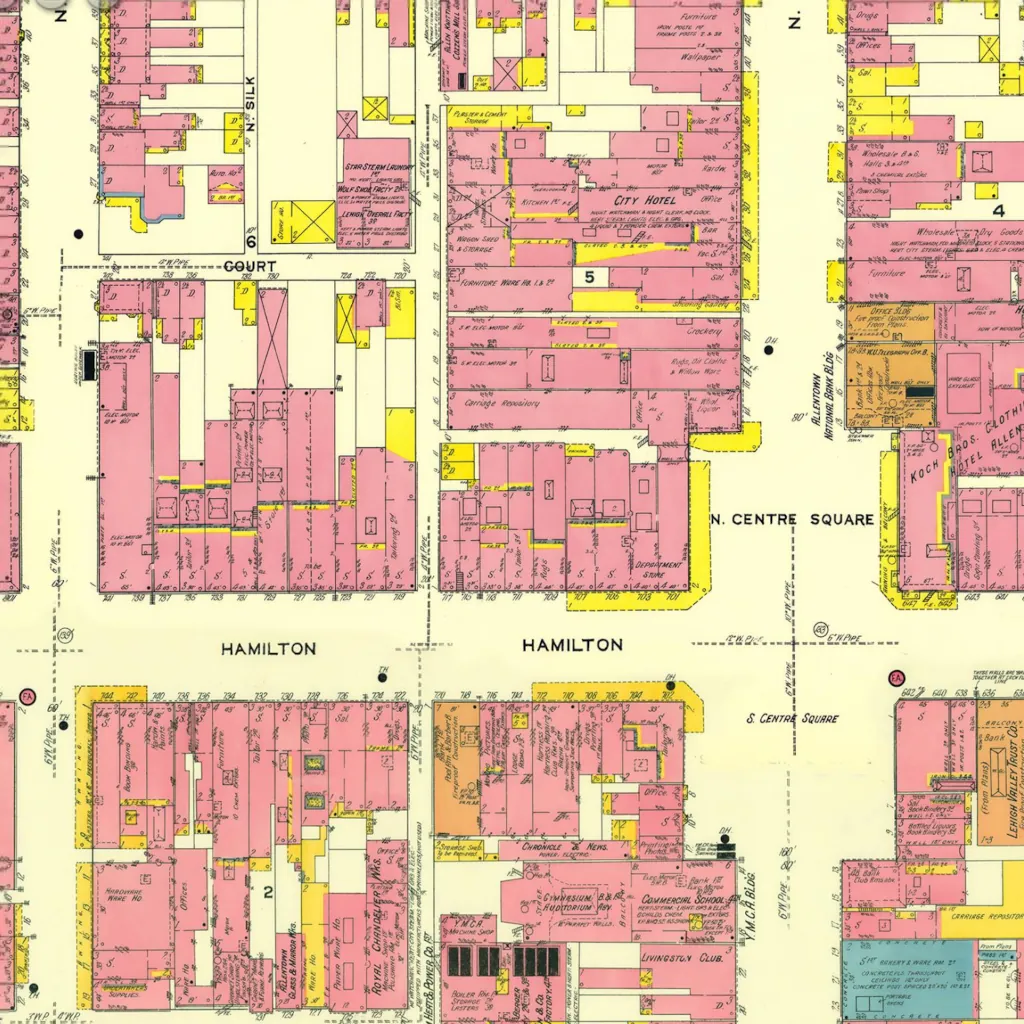 Allentown’s Streets of 1911